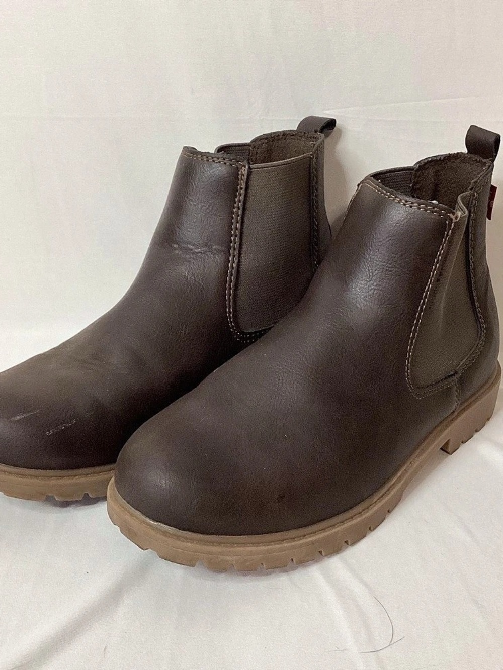 Levi's 539933-02B1-KIDS Brown Chelsea Boots boys US 4.5